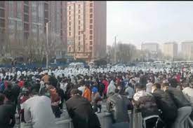 Huge Protests Erupt in China’s Xinjiang Over Strict Zero-COVID Curbs