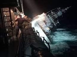 Thai Navy Ship Capsizes in Storm, Leaving 31 Thai Marines Missing
