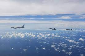 China Again Stages Combat Drills Around Taiwan: Over 50 Warplanes, 4 Naval Vessels Involved