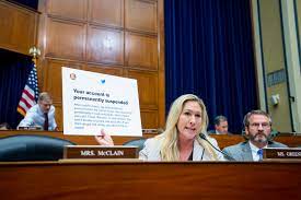 Twitter Hearing Greene