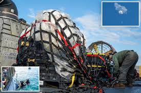 US Military Recovers ‘Priority Sensors,’ Electronics From Downed Chinese Spy Balloon