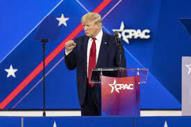 Trump Beats DeSantis in Landslide at CPAC Straw Poll