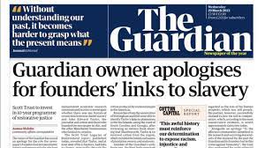 The Guardian Newspaper Apologises for Slavery Links