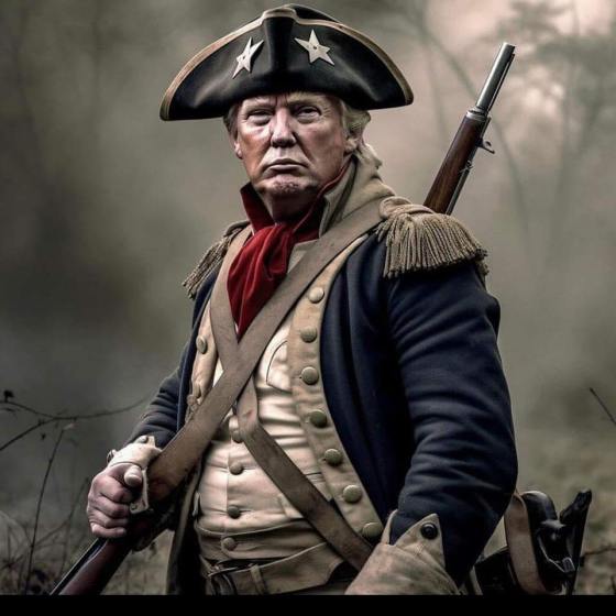 True American Patriot President and Fighter of Justice