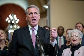 BREAKING: Speaker Kevin McCarthy says Congress will hold AG Alvin Bragg accountable for “attempting to interfere in our Democratic process by invoking federal law to bring politicized charges against President Trump.”