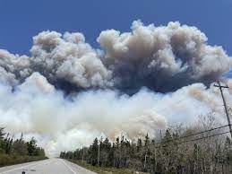 Nova Scotia Firefighters Using Helicopters to Locate Shelburne Wildfire Hot Spots