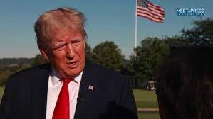 Trump Says America Not 'Much of a Democracy Right Now'