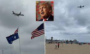 ‘Trump Force One’ Joins California Airshow, With Former President Expressing Hopes for State