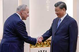 Schumer Confronts Xi on China’s ‘Disappointing’ Statement About Israel-Hamas Conflict