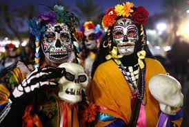 The Day of the Dead in Mexico is a celebration for the 5 senses
