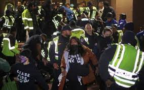 Capitol Police Evacuate DNC HQ After Violence at Pro-Palestinian Protest