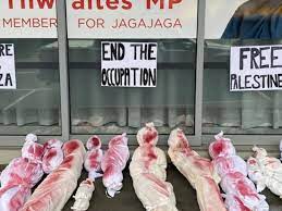 'Disgusting': Fake Body Bags Placed Outside MP Offices in Pro-Palestinian Protest