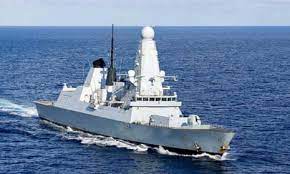 British Warship Shoots Down Suspected Attack Drone in Red Sea