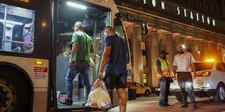 Buses Unload Illegal Immigrants at New Jersey Train Station, Exploiting ‘Loophole’
