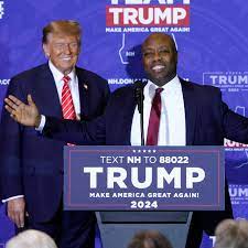 Trump Dismisses Haley as VP Then Strongly Praises Tim Scott