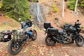 A Michigan Upper Peninsula Motorcycle Ride in Autumn