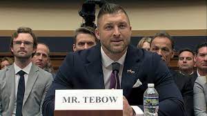 Former NFL Quarterback Tim Tebow Urges Congress to Empower ‘Warriors’ to Fight Child Sexual Exploitation