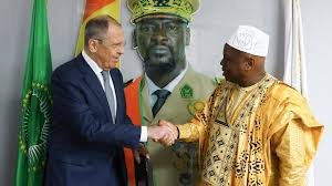 Russia’s foreign minister again visits Africa, this time in Guinea, as some ties cool with the West
