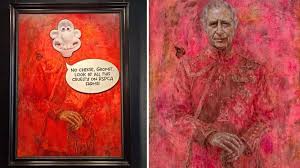 New King Charles Portrait ‘Vandalized’ By Animal Rights Activists