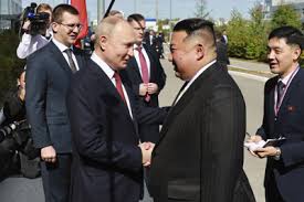 Before his summit with North Korea’s Kim, Putin vows they’ll beat sanctions together