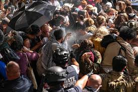 Pro-Palestinian Mob Attacks Jews, Journalists In Bloody Riot Outside LA Synagogue