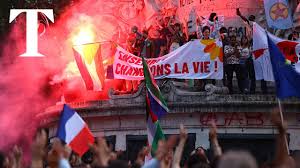 Protests Erupt In Paris After Marine Le Pen’s Party Wins Big In Parliamentary Elections