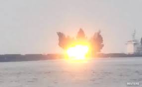 Two attacks by Yemen’s Houthi rebels strike ships in the Red Sea