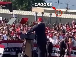 New Footage Reportedly Shows Trump Shooter Was Visible from Stage, Running Across Roof