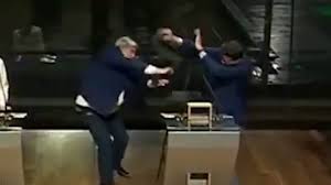 Watch: Brazil Mayoral Candidate Attacks Opponent with a Chair During Live Debate