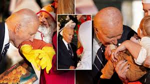 Joe Biden Bites Babies During Halloween Event at White House