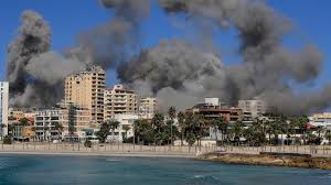 Israeli strikes pound Lebanese coastal city after residents evacuate