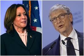 Report: Bill Gates Donates $50 Million in Support of Kamala Harris