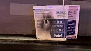 Incendiary Devices Used In Ballot Box Attacks Marked With Pro-Palestine Messaging