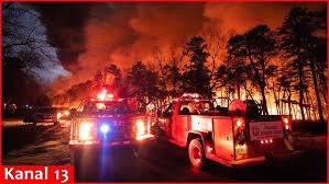 At least 4 wildfires are burning in bone-dry New Jersey