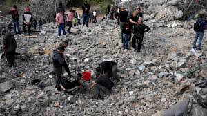 Israeli strikes kill dozens in Lebanon and isolated northern Gaza while Netanyahu and Trump speak