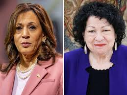 Former Democrat Rep. Proposes Harris As Replacement For Supreme Court Justice Sotomayor