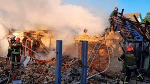 Russia launches one of its fiercest missile and drone attacks at Ukraine’s infrastructure